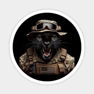 Patriot Panther by focusln Magnet